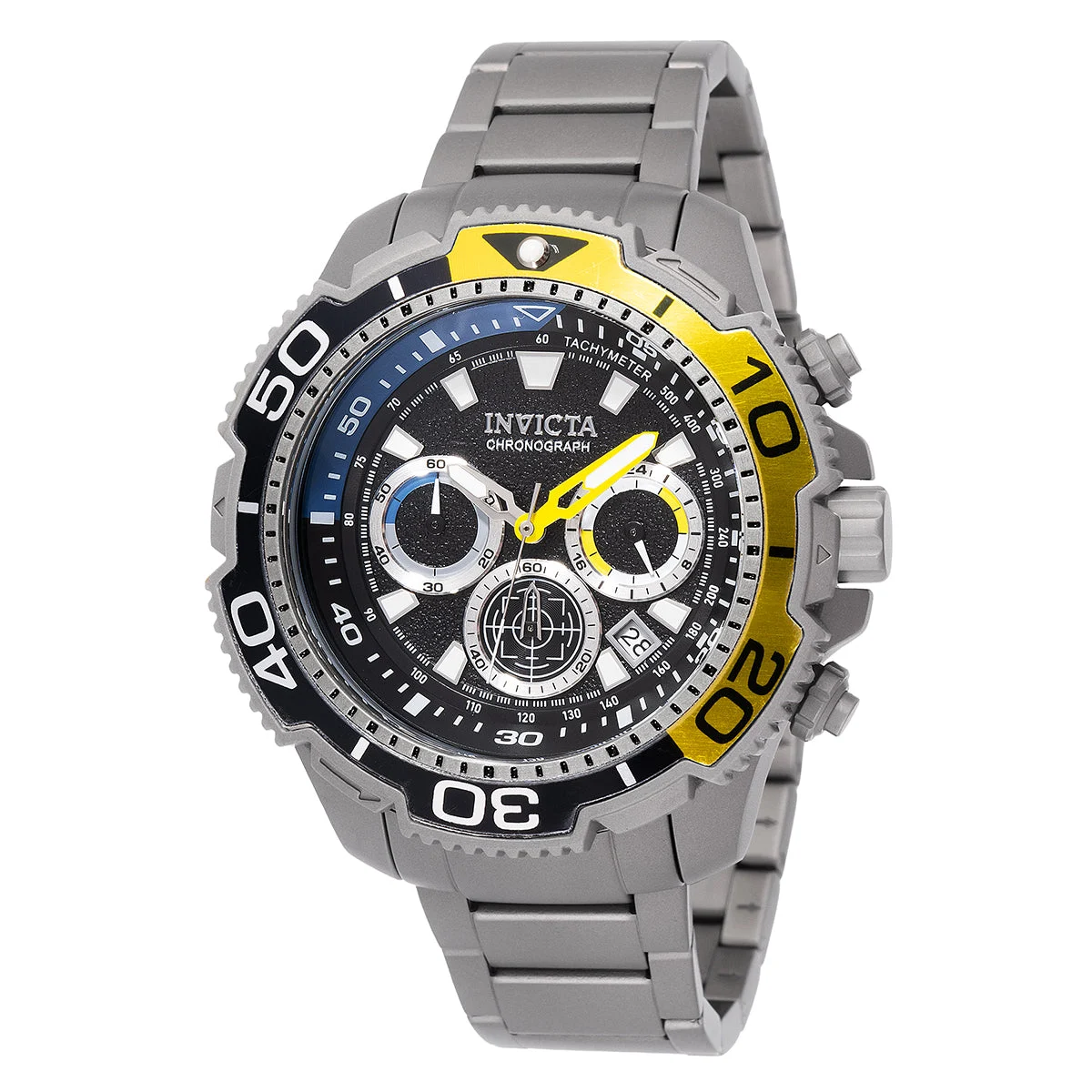 Invicta Commandor Watch - 48mm. Titanium (49492) 48 mm kol saati