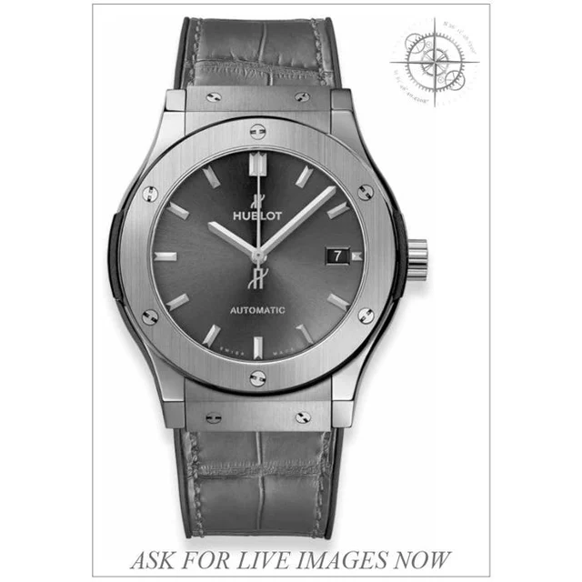 Hublot Classic Fusion Titanium Green 45mm 511.NX.8970.LR POC210009N31855 kol saati