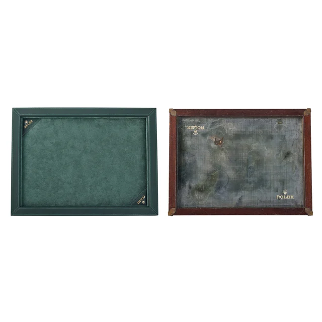 Rolex ROLEX, REF. RMA 151-V / 435, SET OF 2, WATCH PRESENTATION TRAY, MADE FOR RETAILER ST