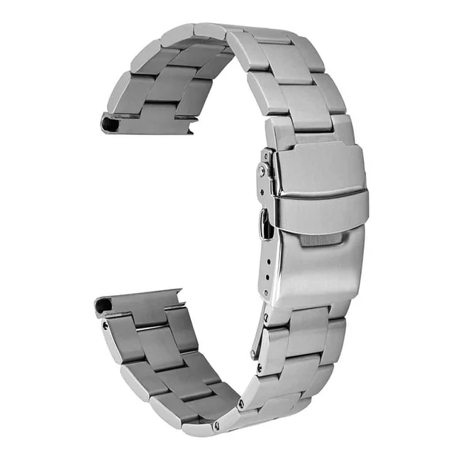 Islander Universal Fit Brushed Solid-Link Watch Bracelet #BRAC-27 kol saati