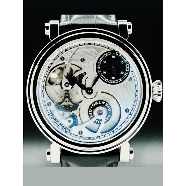 Speake-Marin OpenWorked Titanium 42mm 414213330 NAP210000024046 kol saati