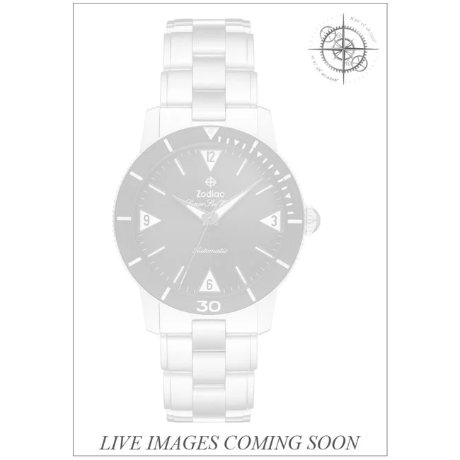 Zodiac Super Sea Wolf 53 Skin "Blue" Automatic Stainless Steel 210000068782 39 mm kol saati