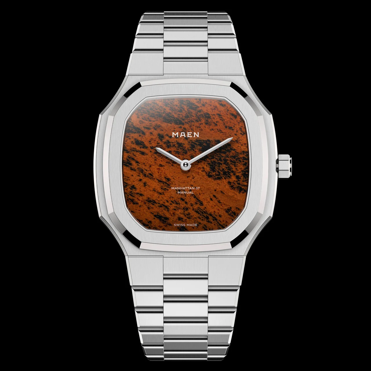 MAEN Watches Manhattan 37 Ultra Thin - Golden Swan M2.2.6 kol saati