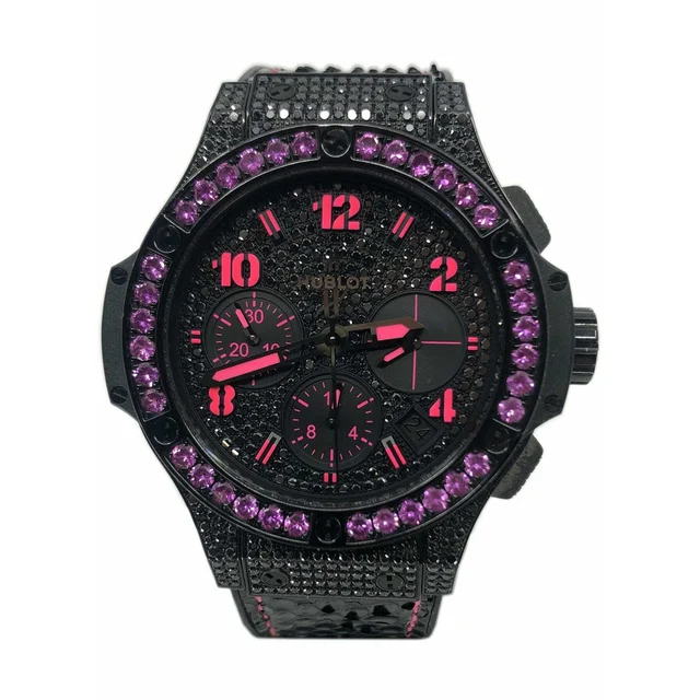 Hublot Big Bang Black Fluo 41mm 341.SV.9090.PR.0933 CSNCZ215 kol saati