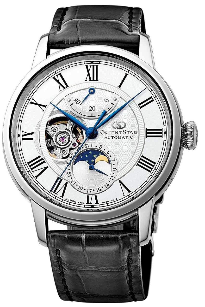 Orient Star Moon Phase O505 41 mm kol saati