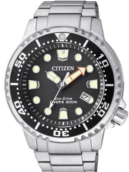 Citizen Eco-Drive Promaster Scuba Diver Watch with SS Bracelet #BN0150-61E kol saati