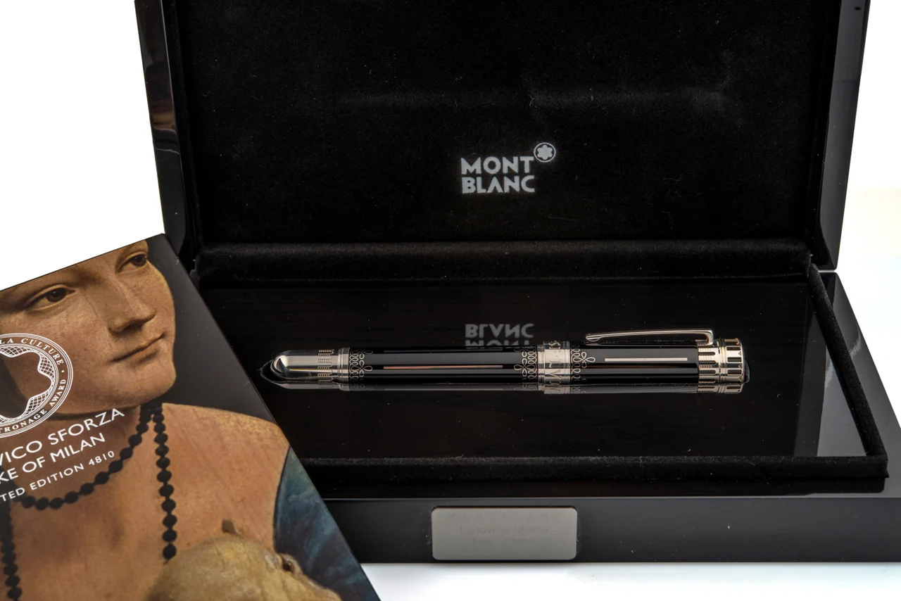 Montblanc “Patron of Art Edition”, Ref. 28917, made in 2013 “Ludovico Sforza”, limited edition, No. 0 109 / 4 810 kol saati