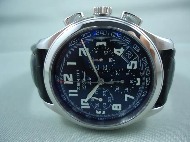 Zenith Acier Chrono El Primero série »HW » kol saati