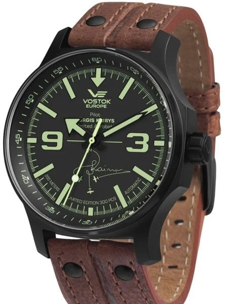Vostok Europe Vostok-Europe Jurgis Kairys SPECIAL EDITION Automatic Pilot Watch with SuperLuminova #5954334 kol saati