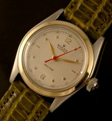 Rolex Oyster Precision Two-Tone Military Watch 31 mm kol saati