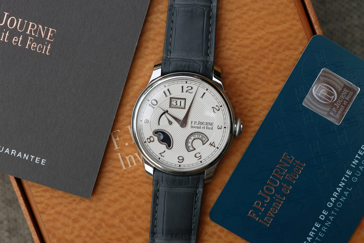F.P. Journe Octa Divine ref. DN “White Dial, Platinum, 40mm” 40 mm kol saati