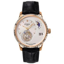 Glashutte Original Glashütte Original PanoLunar Tourbillon Diamonds Bezel 1-93-02-05-50-30
