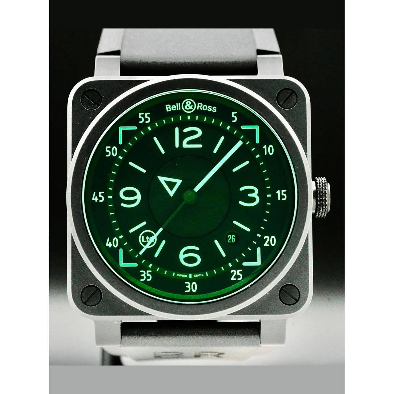 Bell & Ross Hud 210000041603 42 mm kol saati