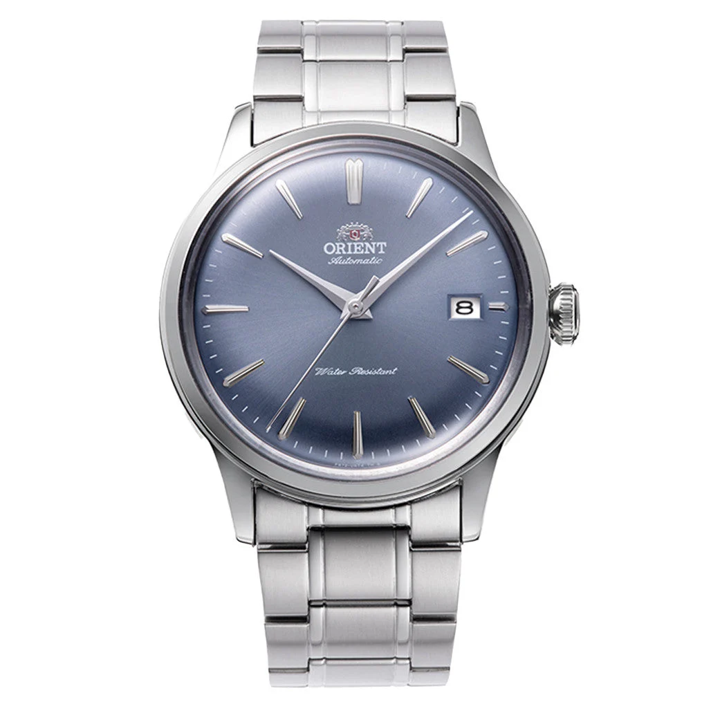Orient Bambino Version 7 Automatic Blue Dial Watch #RA-AC0M10L10B 38.4 mm kol saati