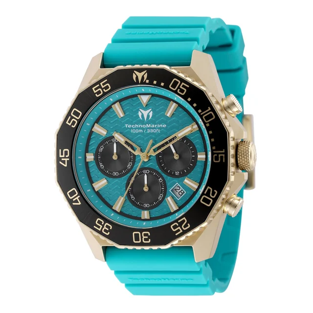 Technomarine Mare Vivo Watch - 44mm. Blue (TM-225071) kol saati