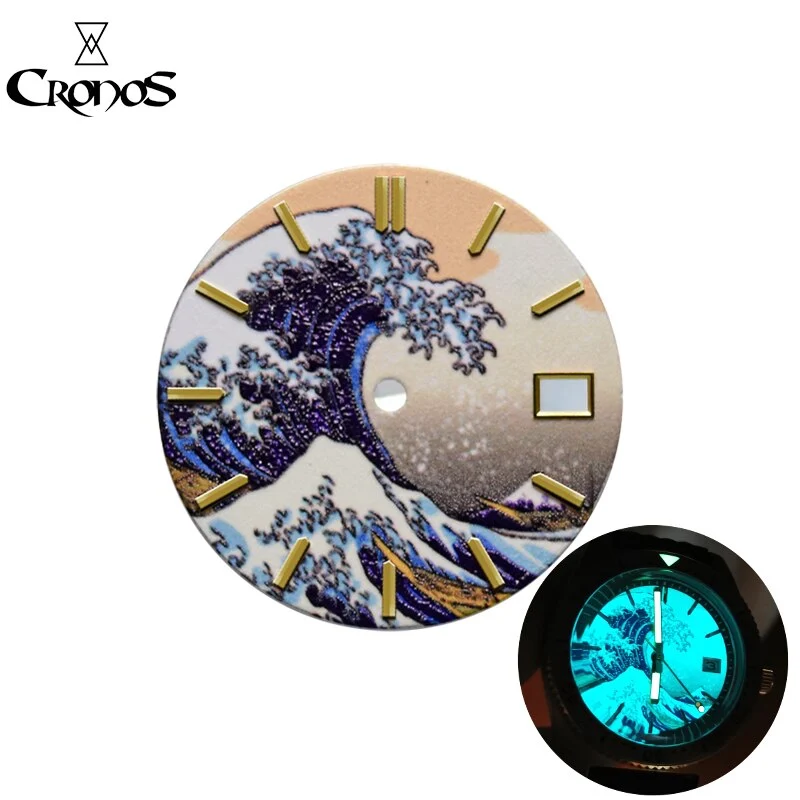 Cronos Watch Store Cronos Watch Part Dial 50607863-gold-index-date kol saati