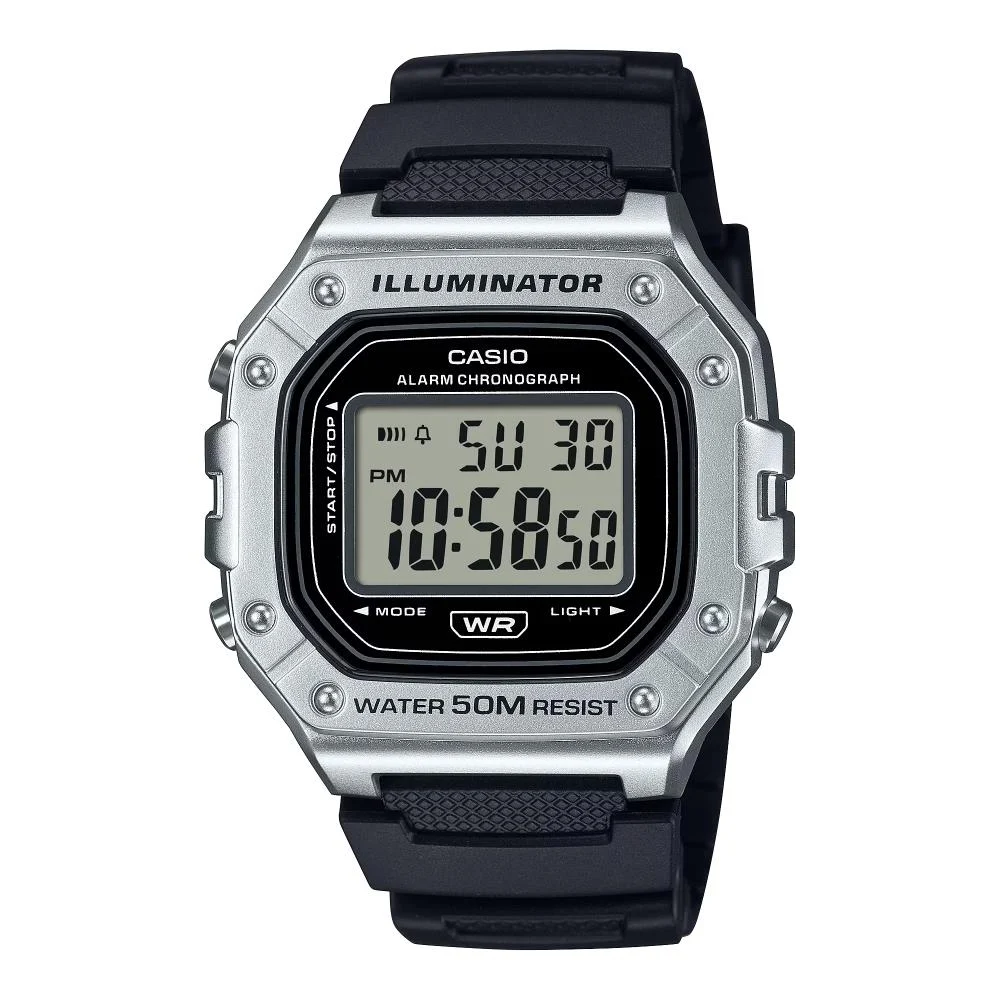 Casio W-218HM-7AVDF-P 43 mm kol saati
