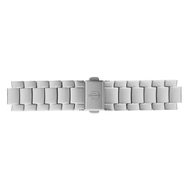 Default Metall Uhrenarmband Silber 16 mm PH-M-SM-33S kol saati