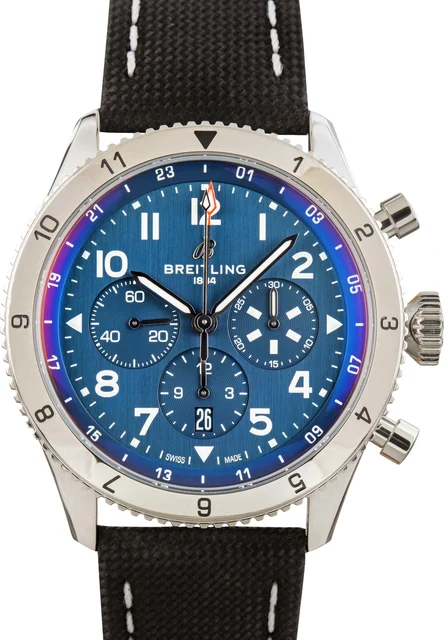 Breitling Super AVI B04 Chronograph GMT 46 Tribute to Vought F4U Corsair AB04451A1C1X1 kol