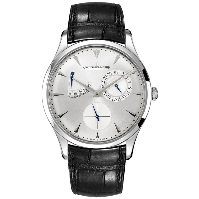Jaeger-Lecoultre Master Ultra Thin Réserve de Marche Silver kol saati