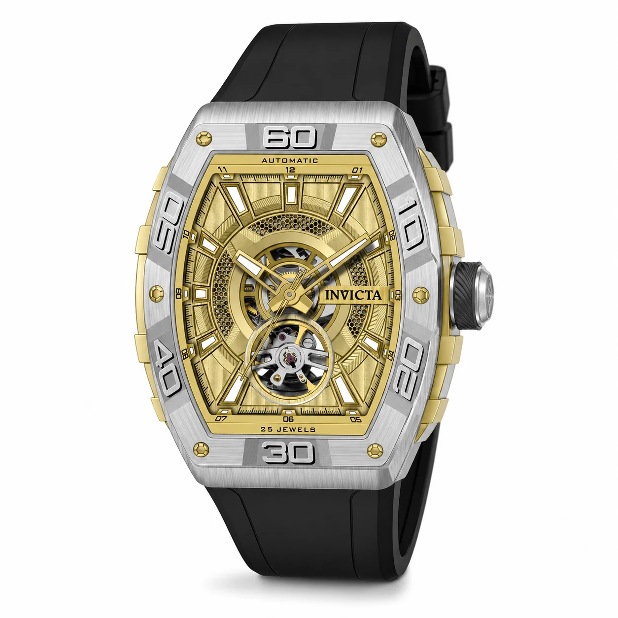 Invicta Rally Oversteer Automatic Watch - 40mm. Black (69519) 40 mm kol saati