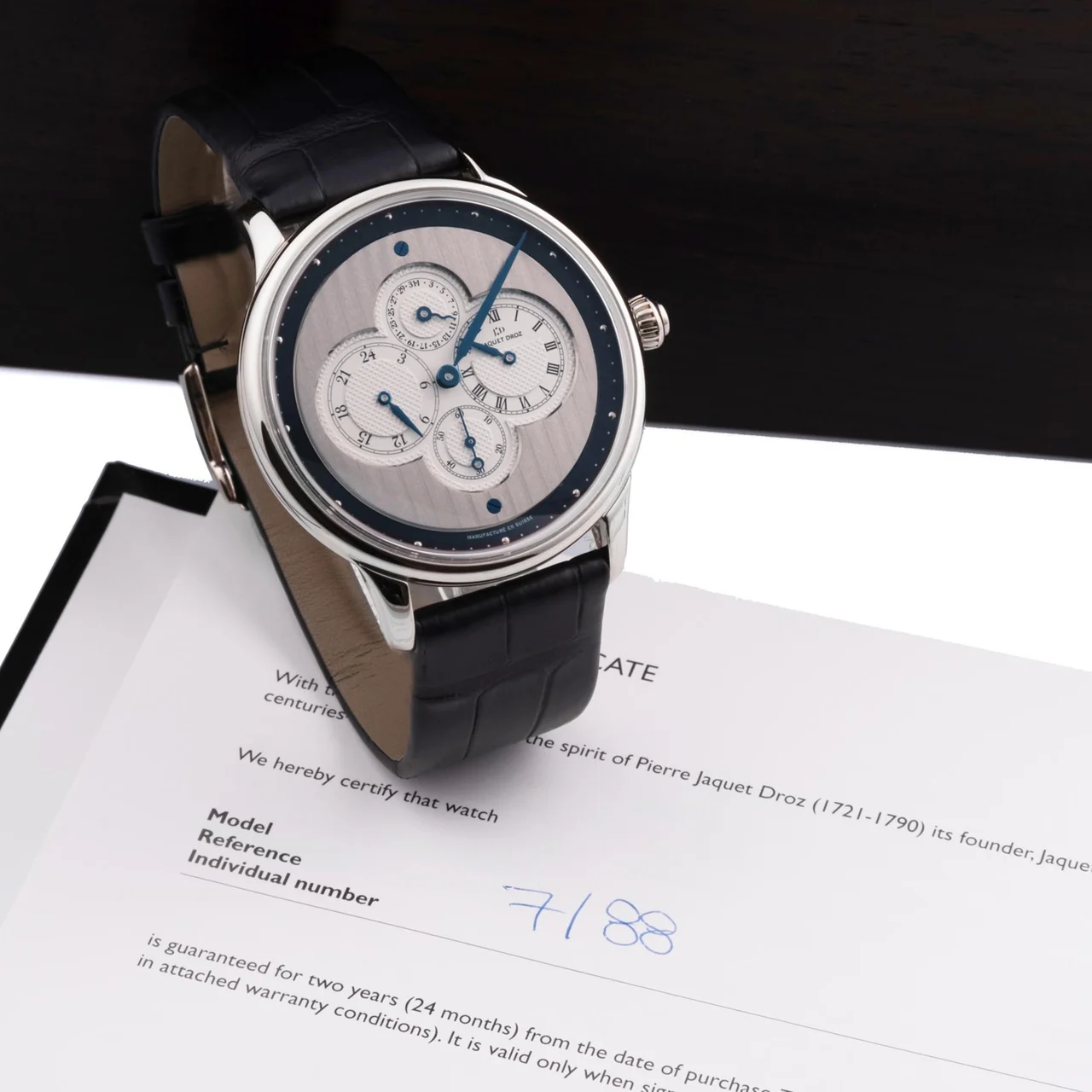 Jaquet Droz Switzerland J01903 kol saati