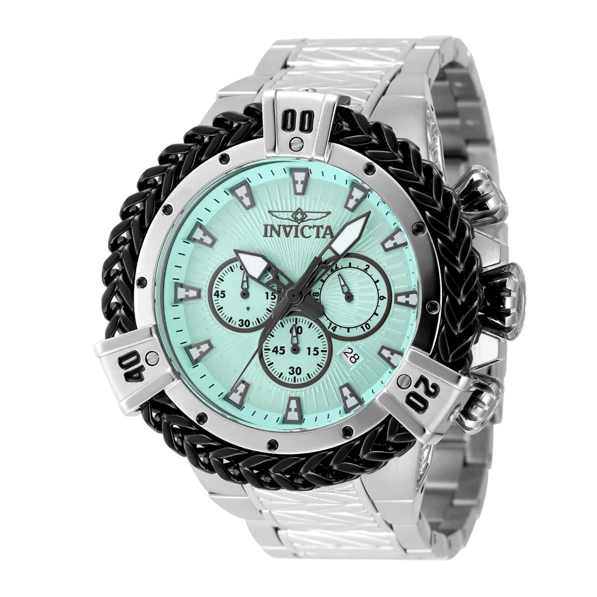Invicta Bolt Herc Watch - 54mm. Steel (48159) kol saati