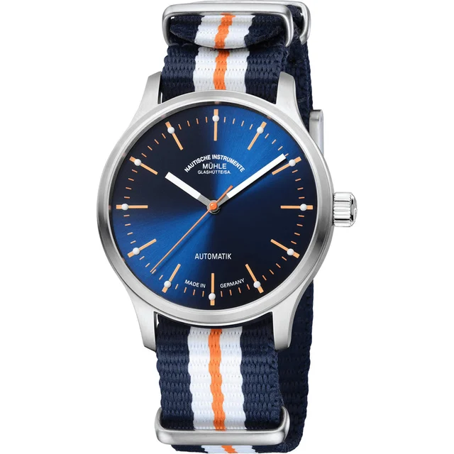Muhle Glashutte Mühle Glashütte Panova Blau M1-40-72-NB-L kol saati