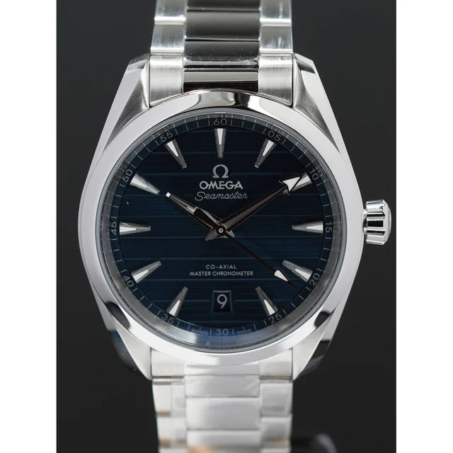 OMEGA Seamaster Aqua Terra 150M Co-Axial Master Chronometer Blue Dial 210009N31460 kol saa