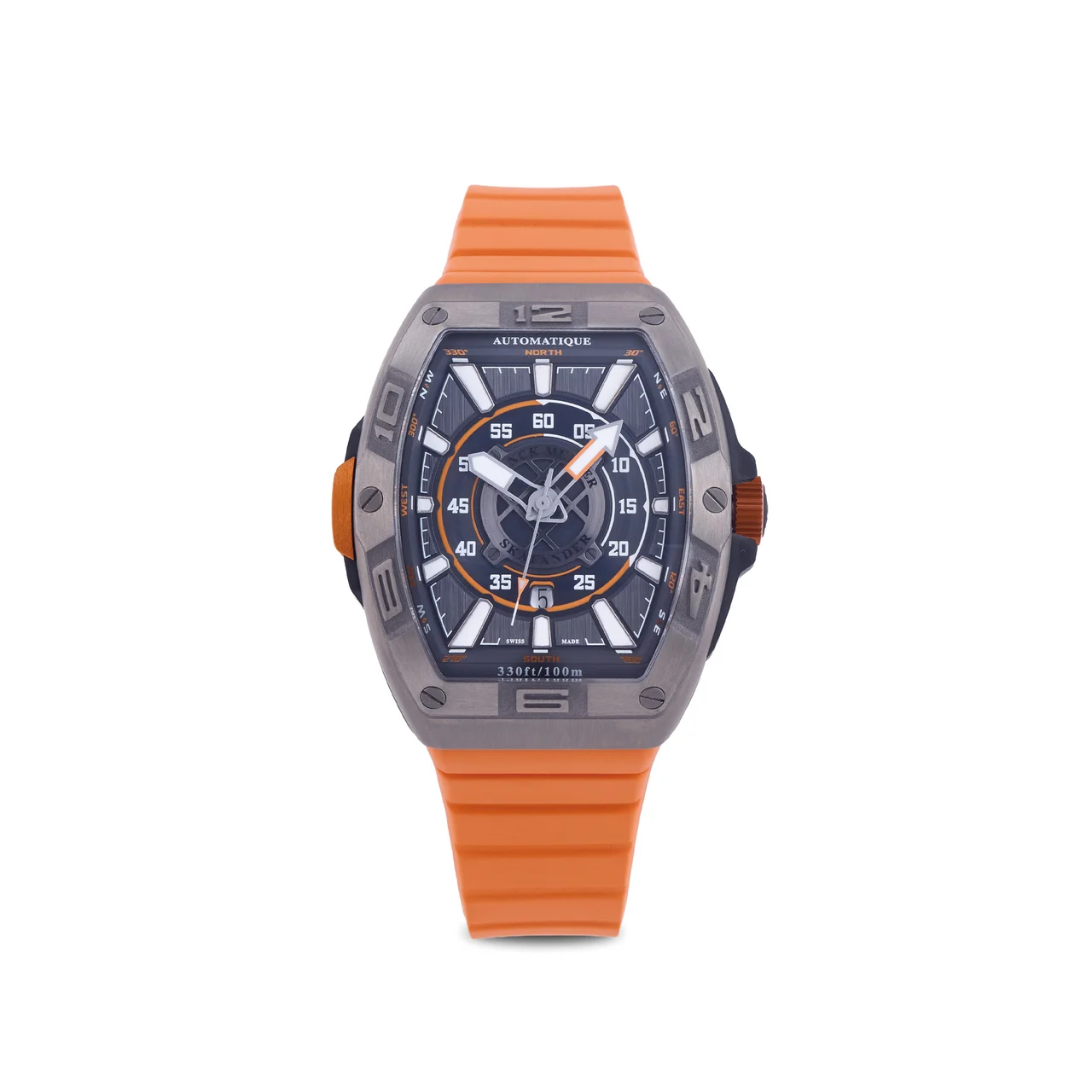 Franck Muller FRANCK MULLER, REF. SKF 43 SC DT TTBR TT, SKAFANDER, TITANIUM kol saati