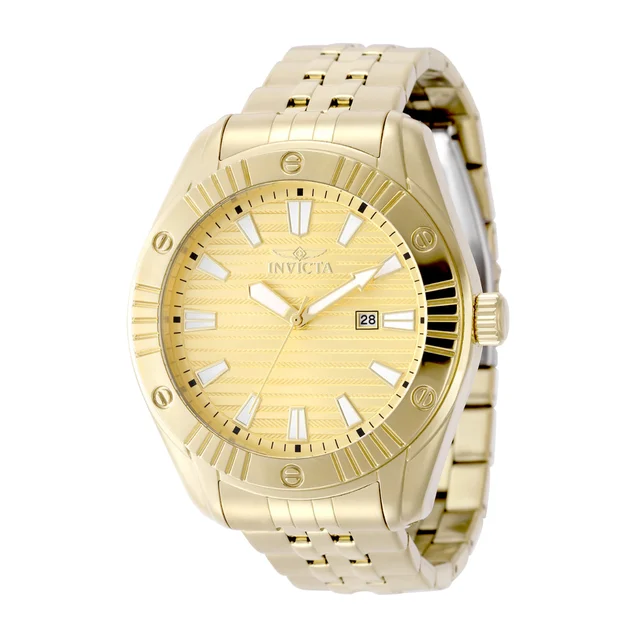Invicta Angel Strattis Watch - 48mm. Gold (50387) kol saati