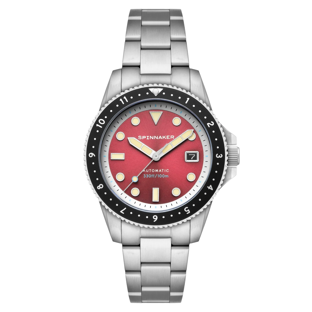 Croft Pioneer Automatic Sangria Red SP-5136-44 kol saati