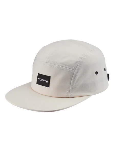 Nixon US Mikey 5 Panel Hat - Off White C2997-101-00 kol saati