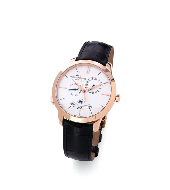 Girard-Perregaux GIRARD-PERREGAUX, REF. 49547, GP 1966 PERPETUAL CALENDAR, PINK GOLD kol s