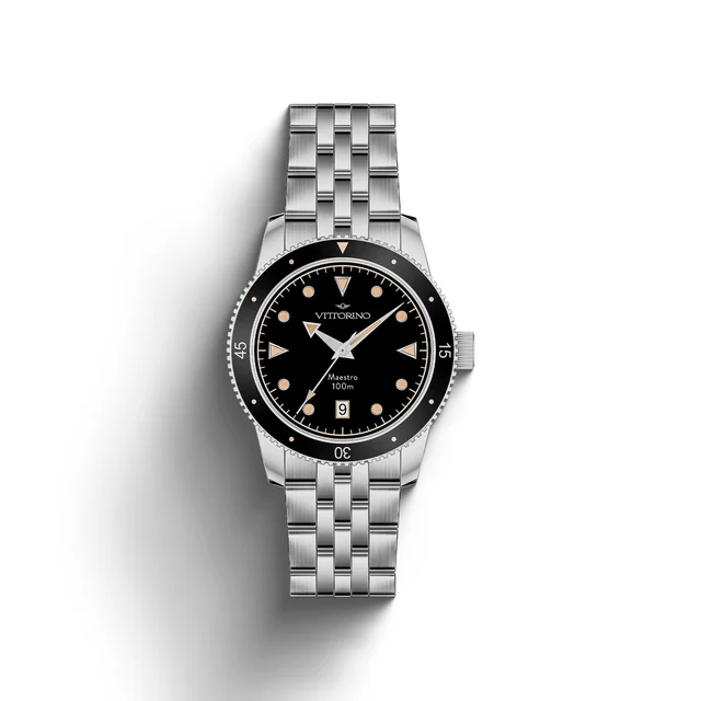 Vittorino Watches Legacy Black kol saati