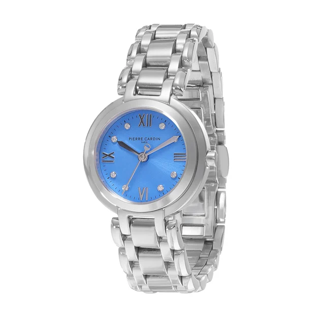 Classique Petite Lumière Stainless Steel Silver with Stainless Steel Silver Strap CF.1036.
