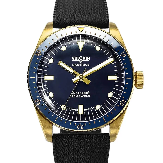 Vulcain Skindiver Nautique 42930 kol saati