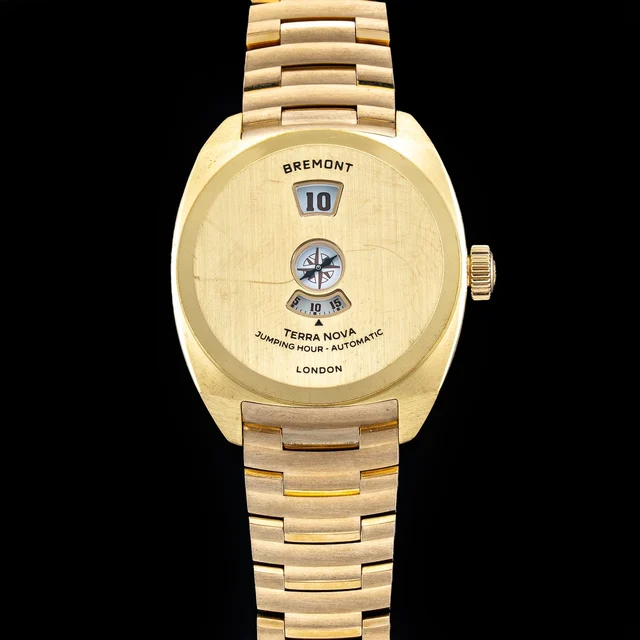 Bremont Terra Nova Jumping Hour Bronze On Bracelet POC210009N35108 kol saati