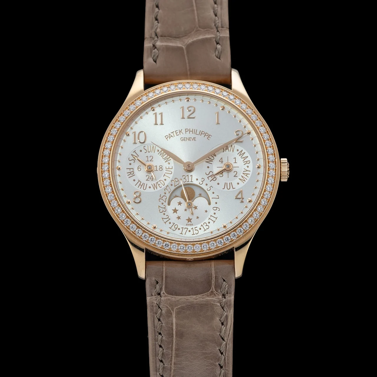 Patek Philippe Perpetual Calendar 7140R-001 210009N41733 35.1 mm kol saati