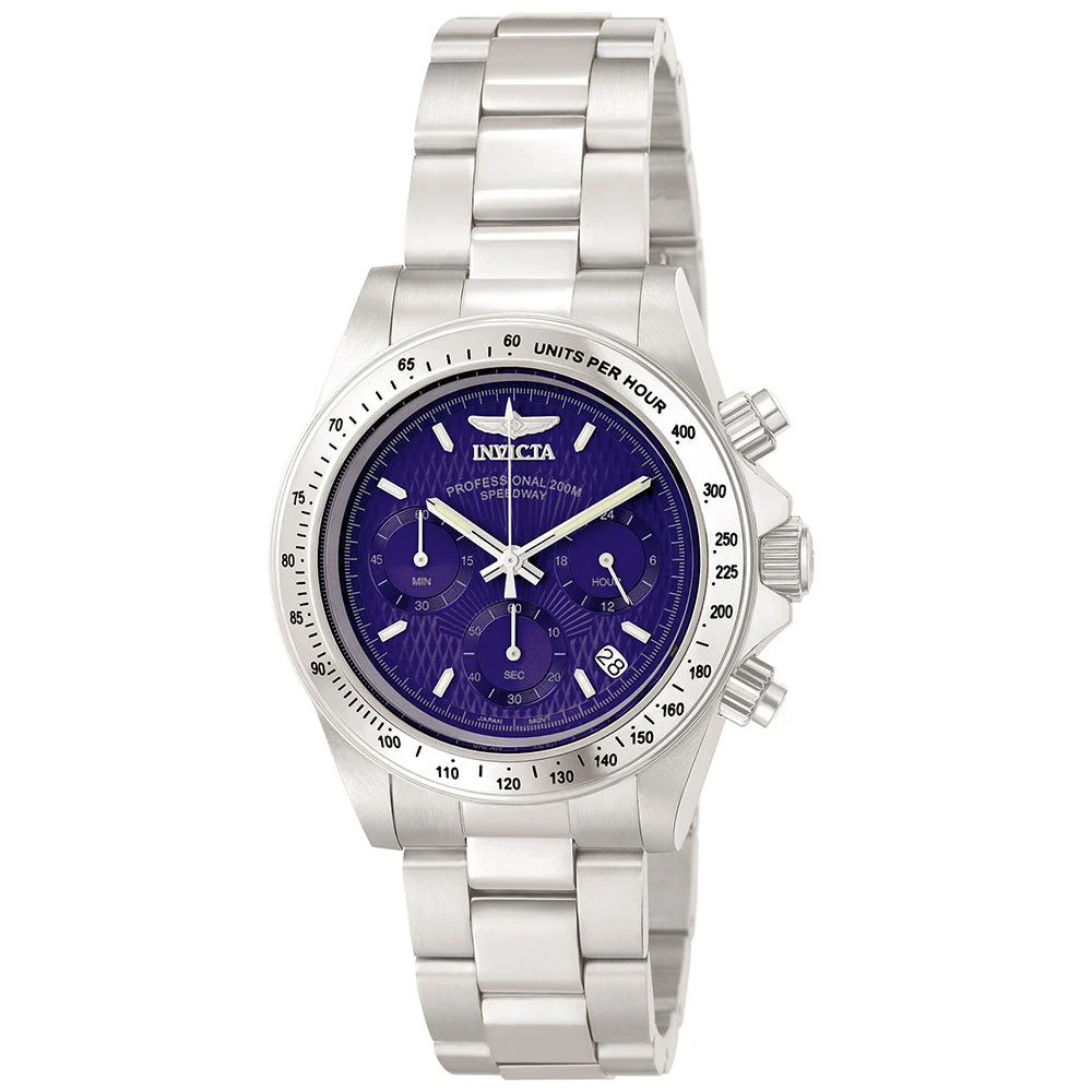 Invicta Speedway Torvane Watch - 39.5mm. Steel (9329) 39.5 mm kol saati