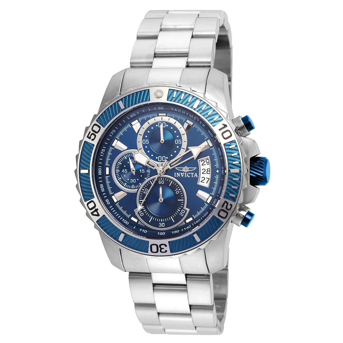 Invicta Pro Diver SCUBA Watch - 45mm. Steel (22413) 45 mm kol saati