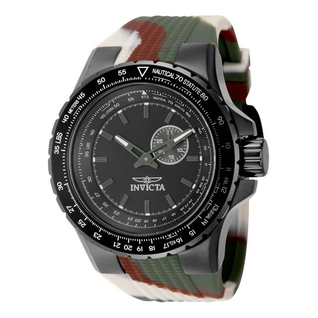Invicta Aviator Watch - 50mm. Camouflage (49730) kol saati