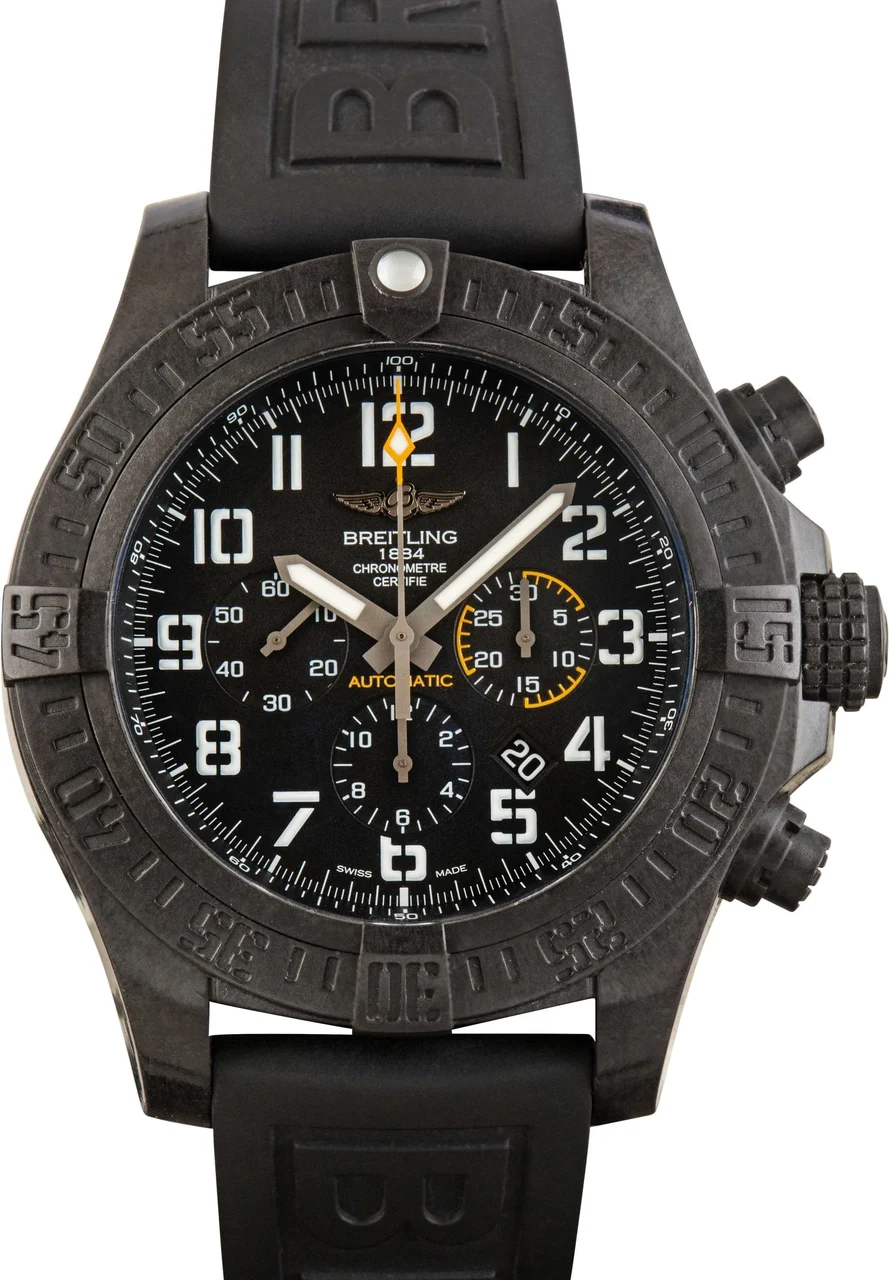 Breitling Avenger Hurricane Chronograph Black Dial XB0170E4/BF29 50 mm kol saati