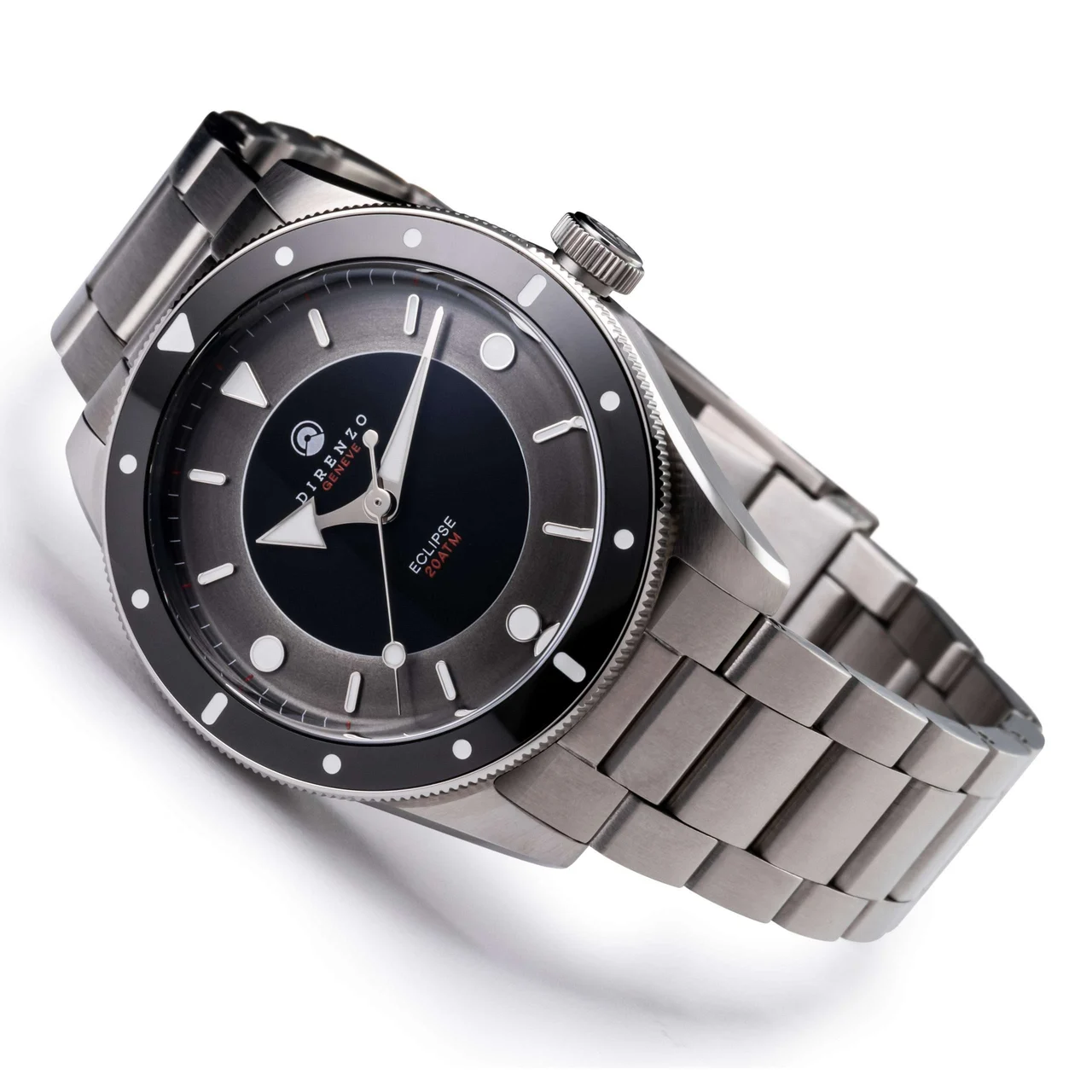 Direnzo DRZ 03V2 Eclipse Black (No date) 40 mm kol saati