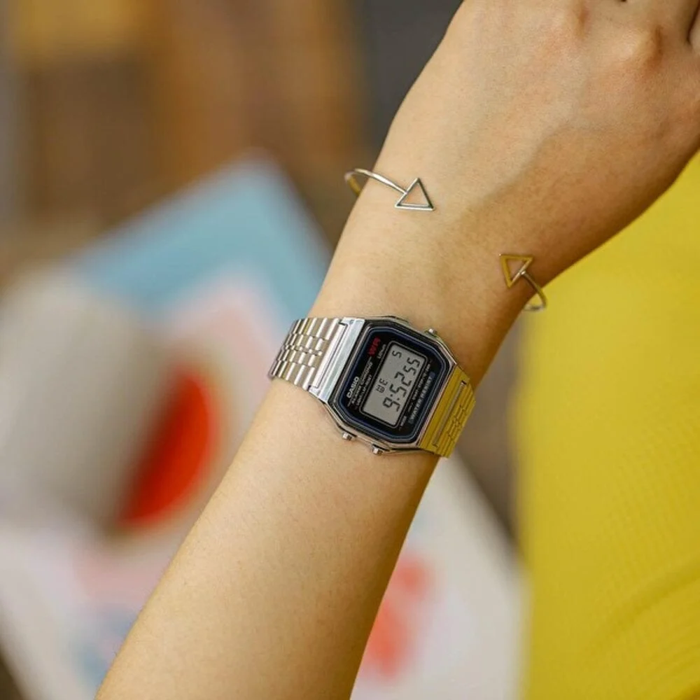 Casio Retro A159W-N1DF 33.2 mm kol saati