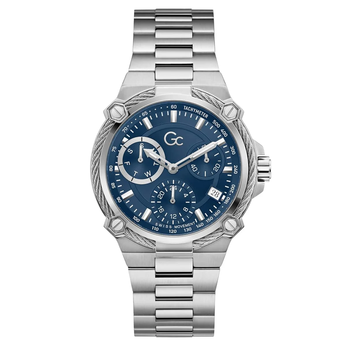 Gc GCY24020G7M 42 mm kol saati