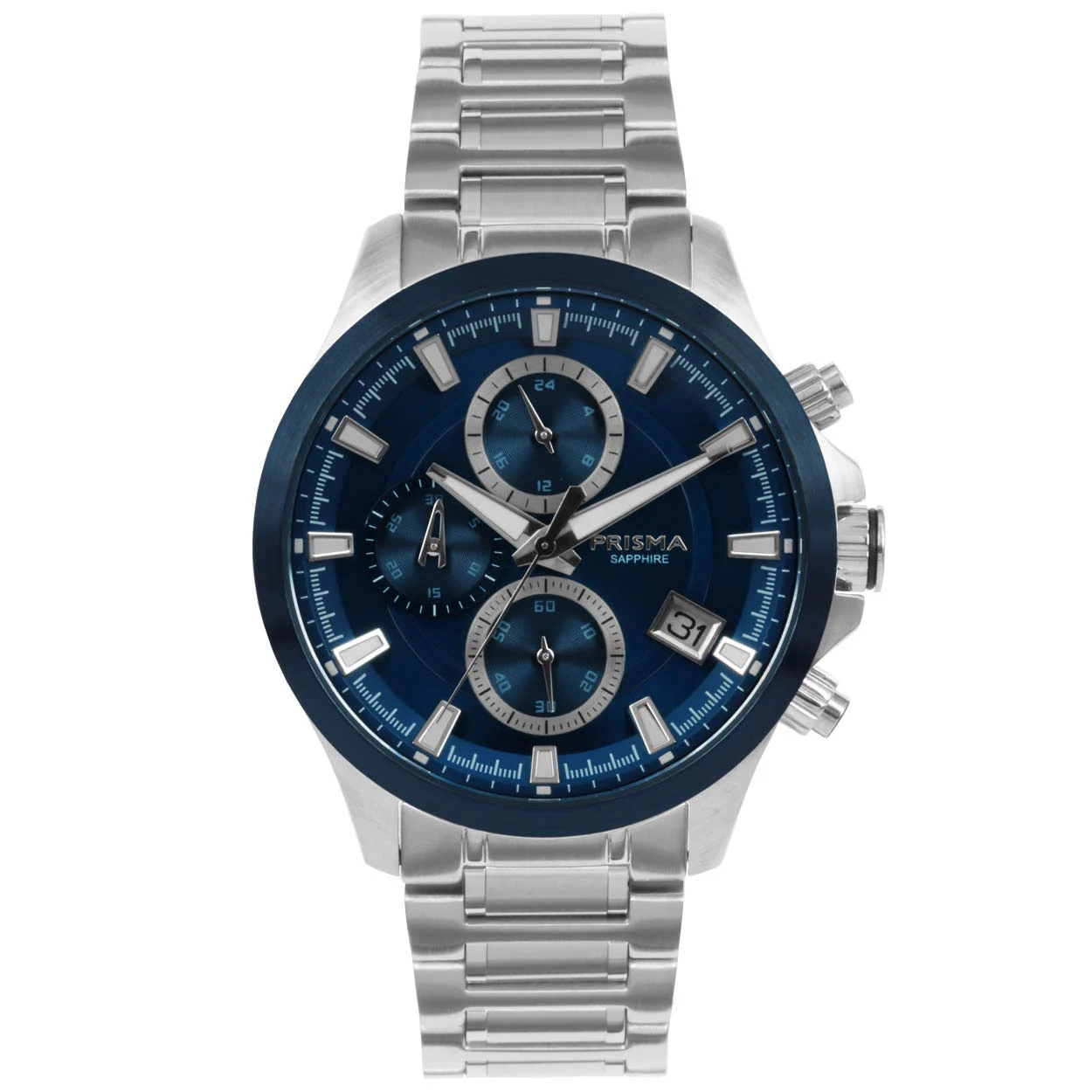 Prisma Tribon P.1331 Blue Chronograph 42 mm kol saati