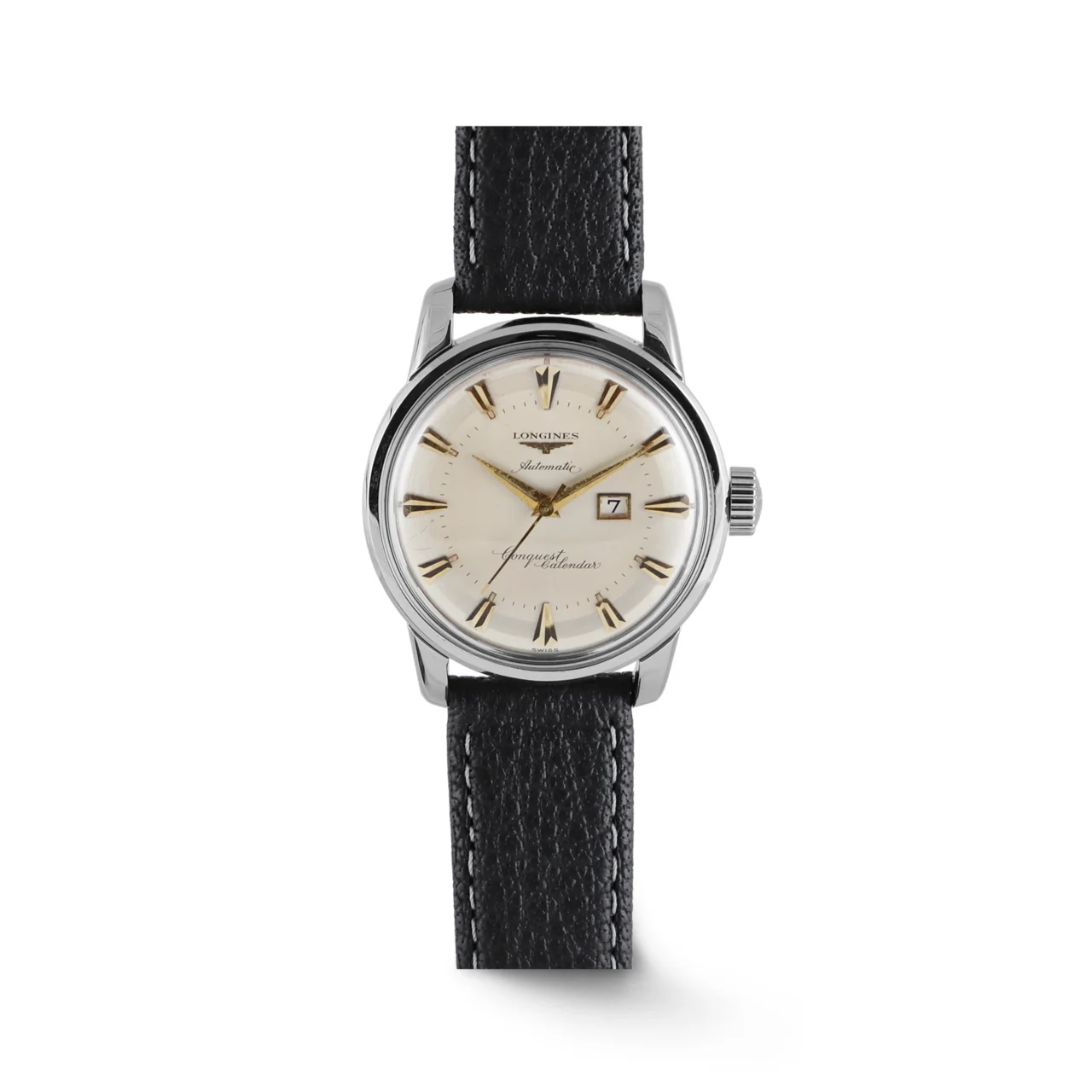 Longines Conquest Calendar (1956) 9004-9888328 35 mm kol saati
