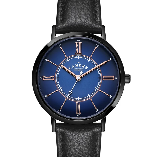 The Camden Watch Company 27-MIDNIGHT kol saati