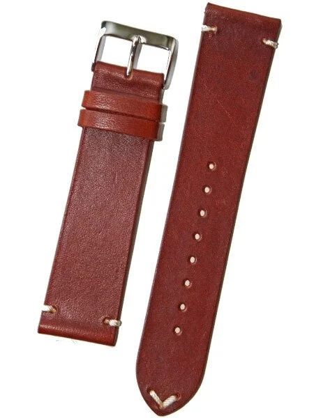 Toscana Horween Vintage Style Cognac Calfskin Leather with Matching Lining and Hand-Stitching #INS-HOR14 INS-HOR14-0001 kol saati